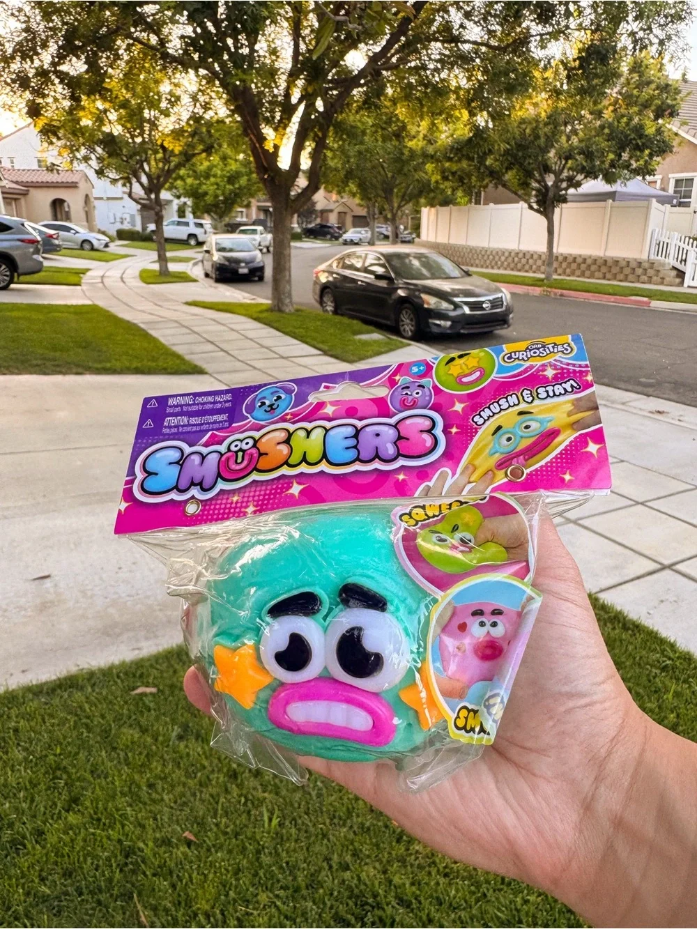 Authentic Smusher - Teal Color Face